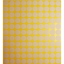 Self-Adhesive Tailors Round labels, Diameter 13mm, A Pack of 15 Sheets/132 Stickers per Sheet Colour White