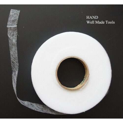 Double Side Easy Hemming Tape, 12mmW, Appx 100metres, White