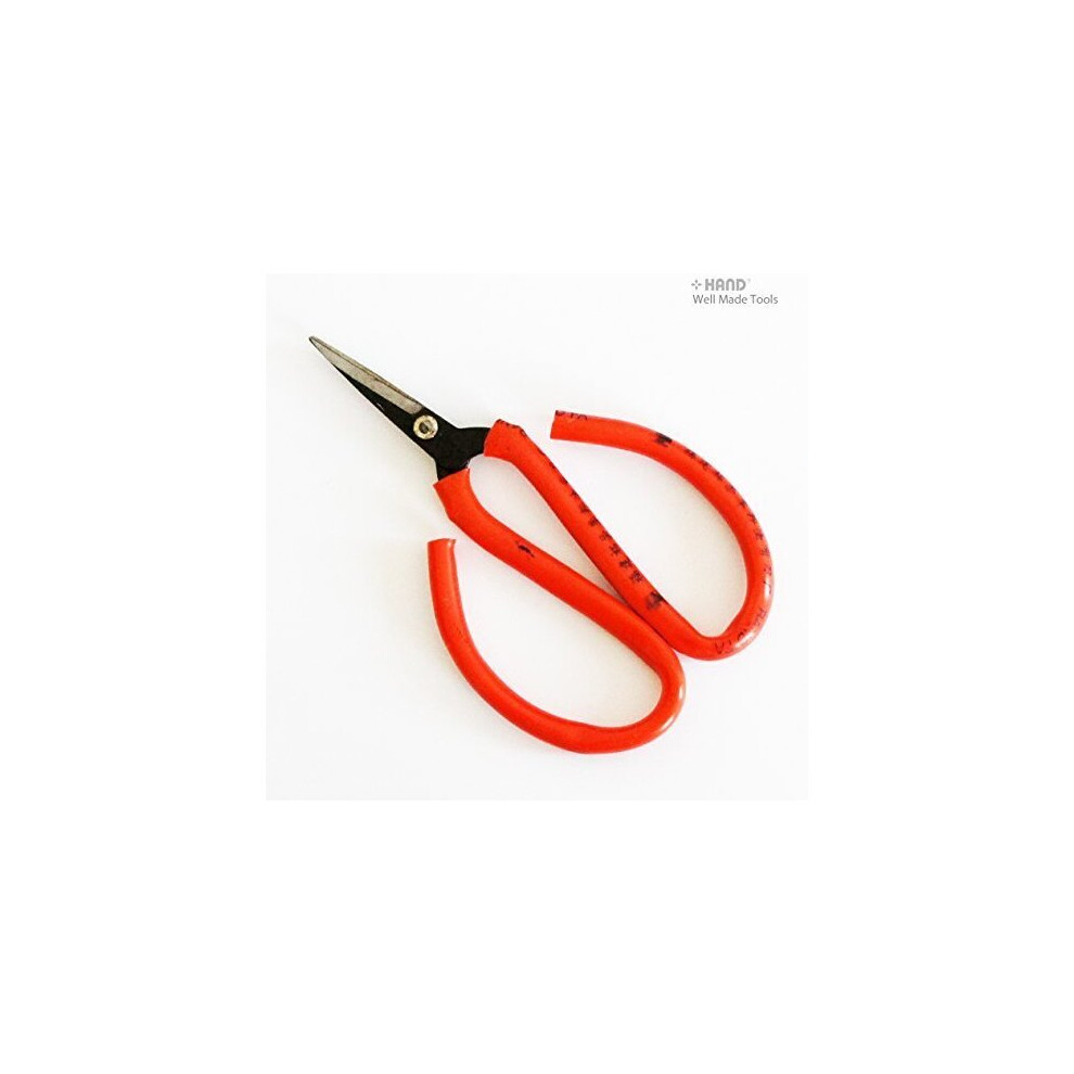 No 4 Small Red Heavy Duty Fabric/Garden/Wire Scissors 5'' 5055848011348