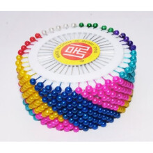 Long Pearl Pins, For Dress Making, Tailor- 40 pins a wheel, Get 3 for the price of 2