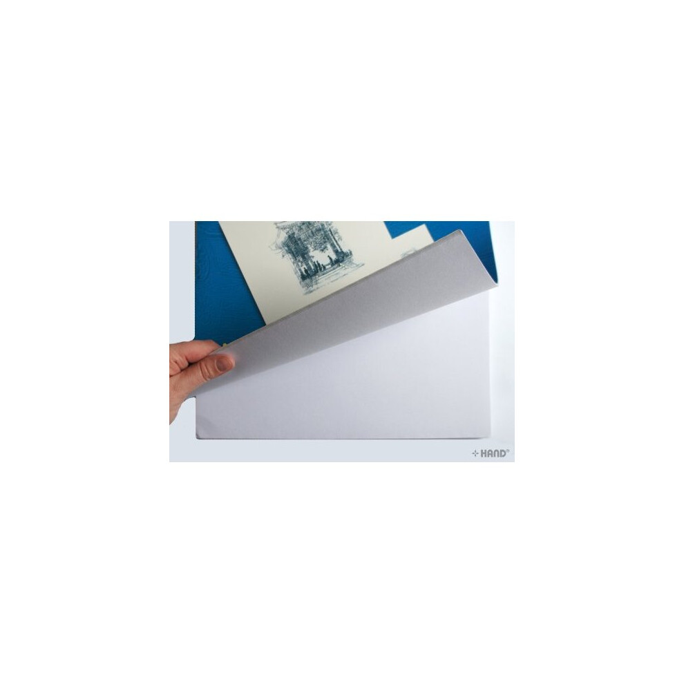 A3 Hardback Sketch Book - White Plain Paper, 100gm, appx 60 sheets per book-image-OPC-P6Q555M-NEW