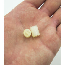 HAND Small Coupling Connector Part for Professional Industrial Electric Fabric Rotary Cutter 1x1.3cm - Set of 2