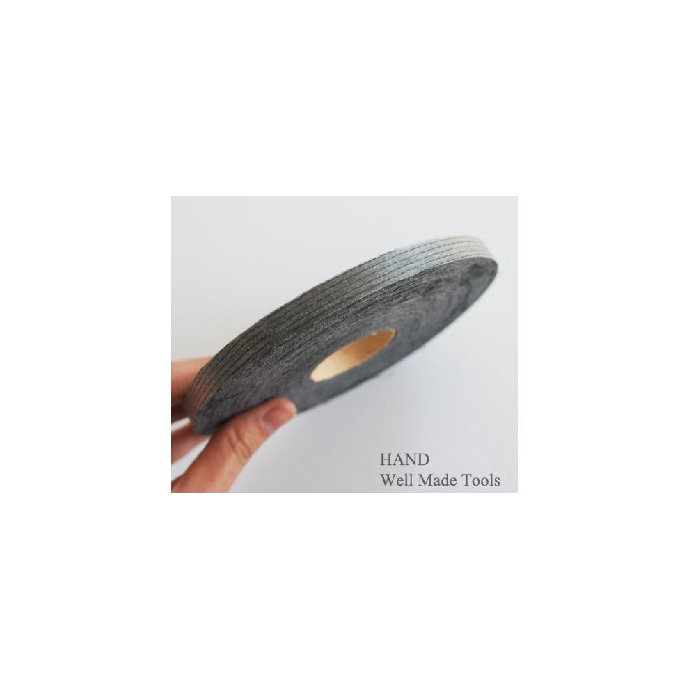 Hand Grey Single-Side Fusible Straight Grained Tape Web, 10Mmw, Appx 150Metres,