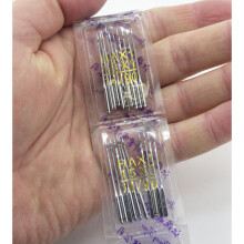 HAND Size 14 Pack of 100 Domestic 90/14 B Sewing Machine Needles in 10 Sleeves