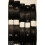 A Roll of Fold Woven Size Label Tabs Black, 500pcs (M) 1
