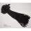 Easy and Fast to Attach Hang Tag, Nylon String Round Snap Lock, Black 1000pcs 2
