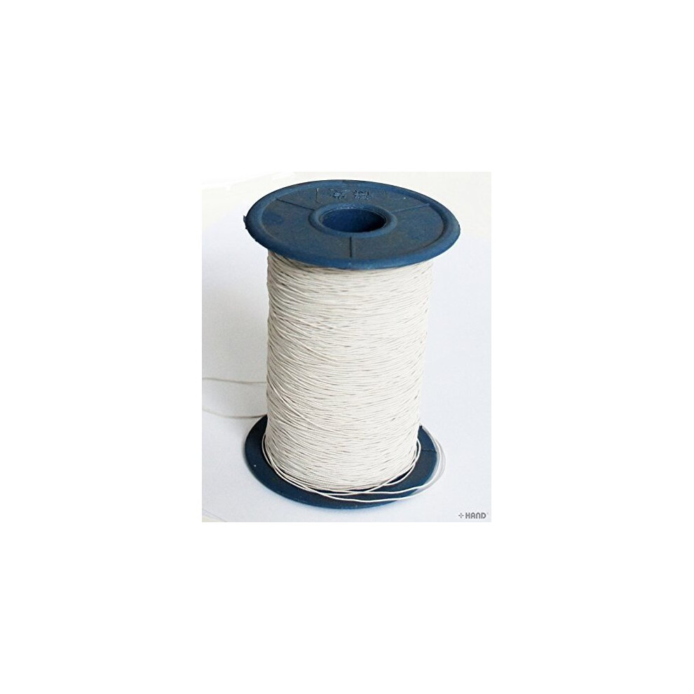 A Large Roll of Shirring Elastic Off White 1mm - Appx 800 metres per roll