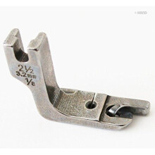 Industrial Sewing Machines Hemming Foot 3.2mm, 1/8", for Brother, Singer, Juki and More Ideal for Machinist, Tailor and Students