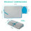 LIVIVO Travel Iron Mat with Silicone Iron Rest Pad Table Top Iron Blanket 6