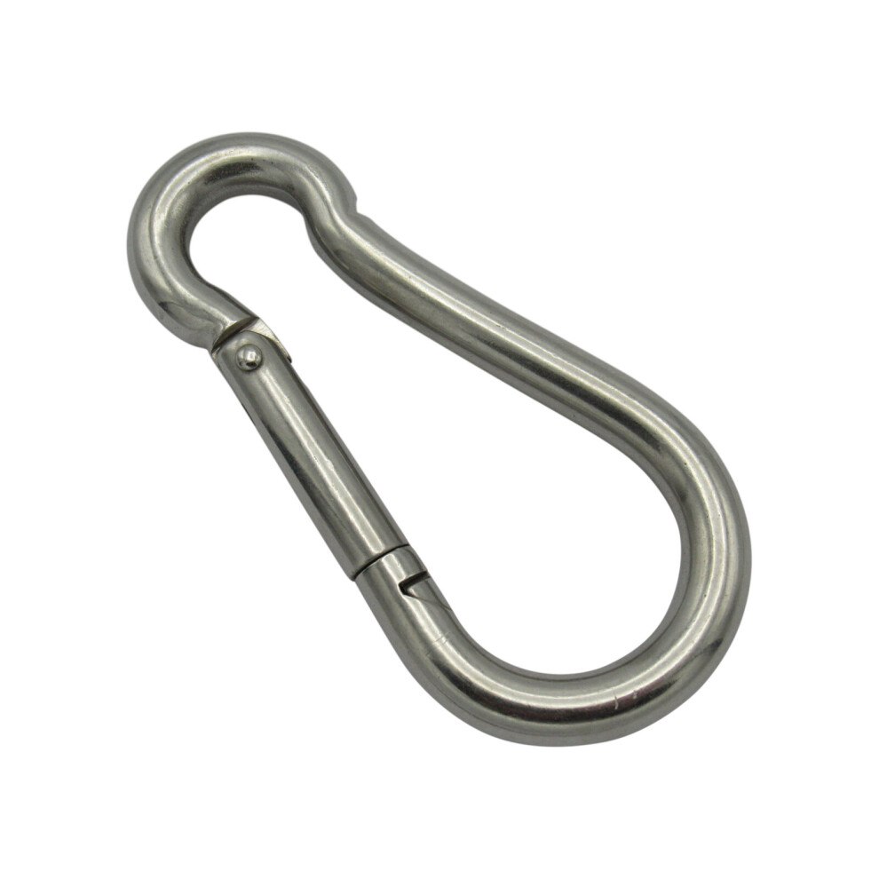 Stainless Steel Carbine Snap Hook 11Mm (Marine Gate Rope Karabina) 707152583503