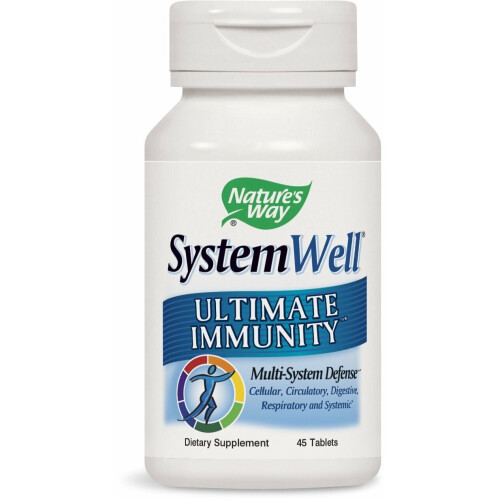 SystemWell Ultimate Immunity, 45 Tabs Nature's Way, Immune Support