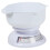 White Analogue Dial Measuring Baking Cooking Kitchen Scale 5KG Bowl 5