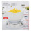 White Analogue Dial Measuring Baking Cooking Kitchen Scale 5KG Bowl 2