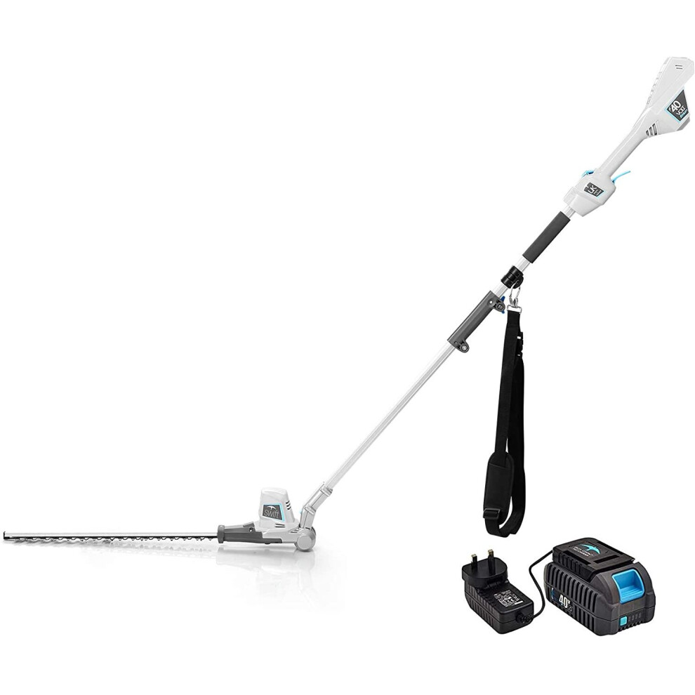 (kit) Swift 40V EB918D Cordless Battery Pole Hedge Trimmer