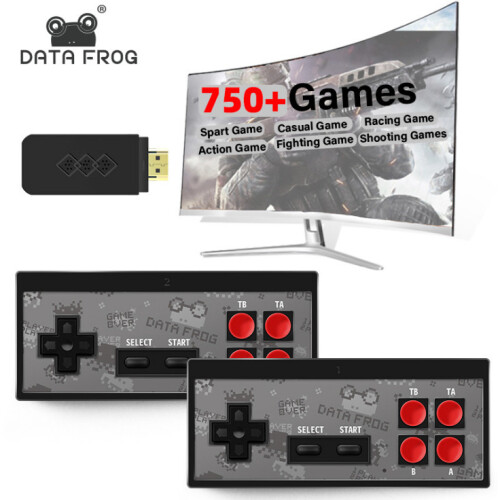 (Y2S HDPLUS(1700+ Games)) HDMI Retro Video Game Console Wireless Controller 2