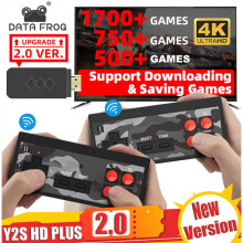(Y2S HDPLUS(1700+ Games)) HDMI Retro Video Game Console Wireless Controller
