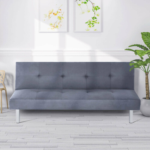 Modern Light Grey 3Seater Sofa Bed on OnBuy