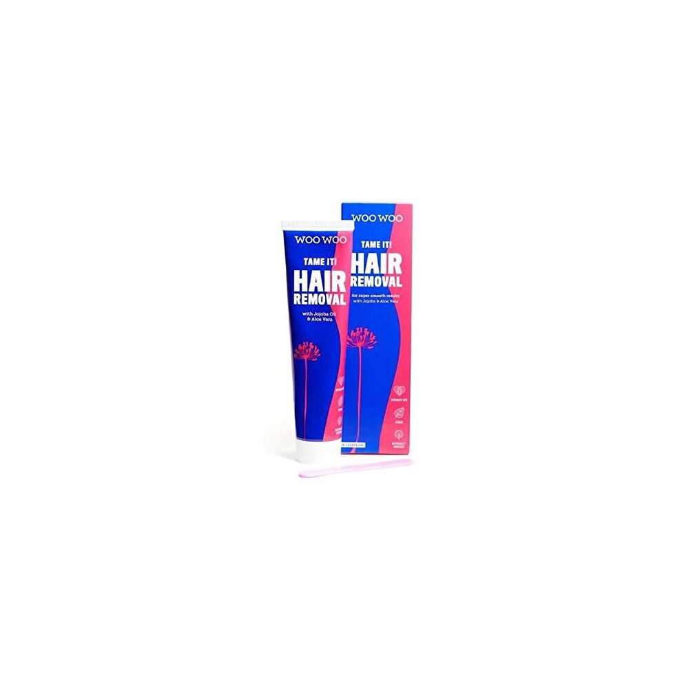 Woowoo Cream Tame It! Vegan Womens Hair Removal - 50 Ml