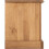 Seconique Corona 2Drawer Flat Screen TV Unit Distressed Waxed Pine -Metal Handle 4