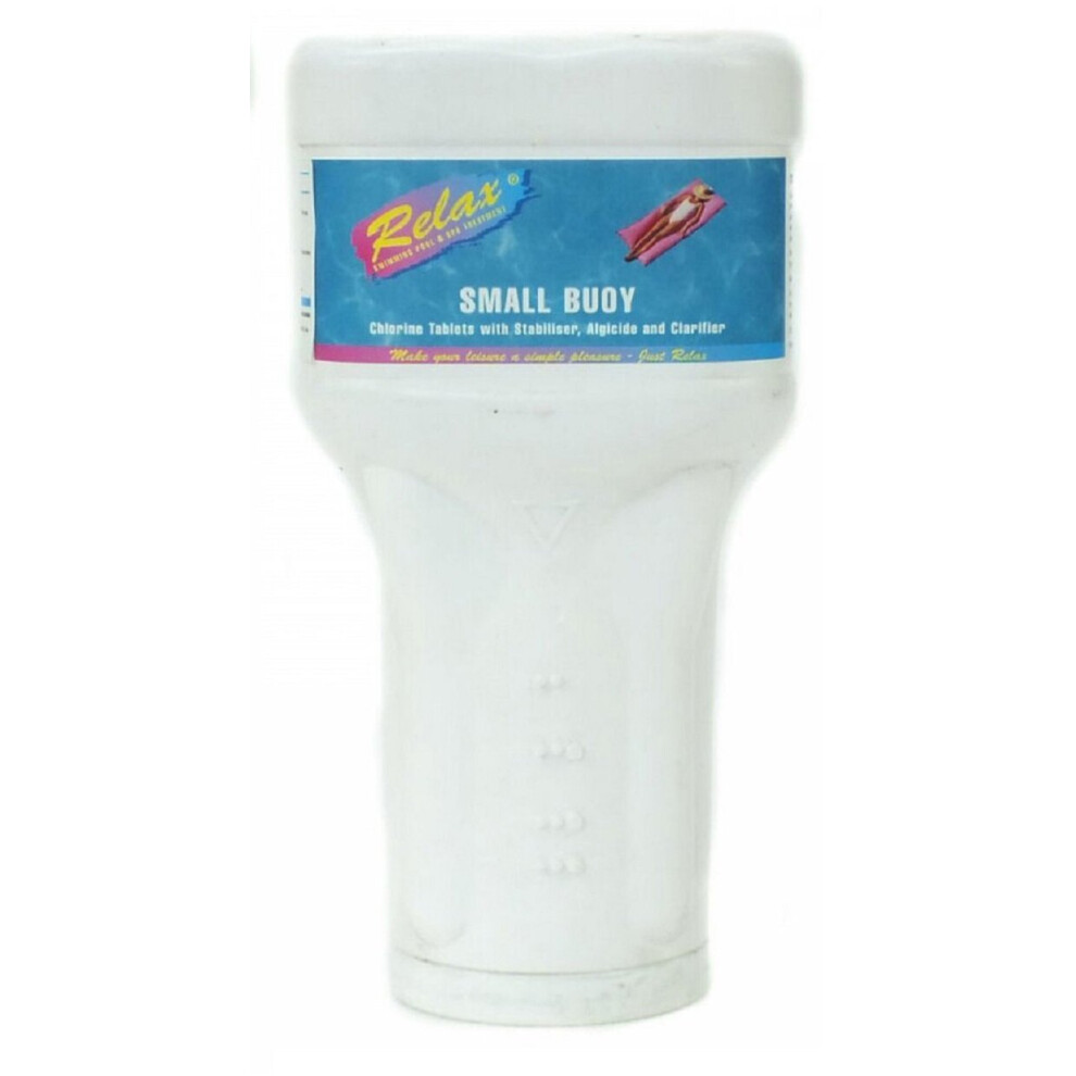 Relax Small Buoy Pre Filled Multifunction chlorine Dispenser 1kg