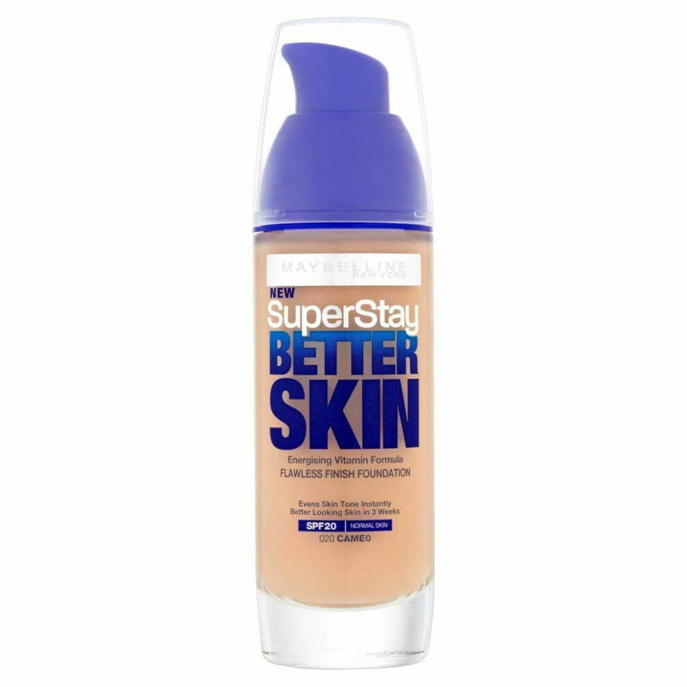 Maybellene Maybelline Superstay Beter Skin Foundation 020 Cameo