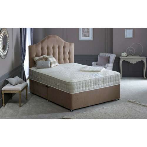 Bedmaster (Small Double) Milk Vitality 2000 Pocket Memory Foam Latex Mattress 2