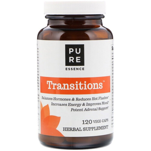 Pure Essence, Transitions, Υποστήριξη Μεταβατικής Ηλικίας, 120 Βοτανογενή Καψούλες