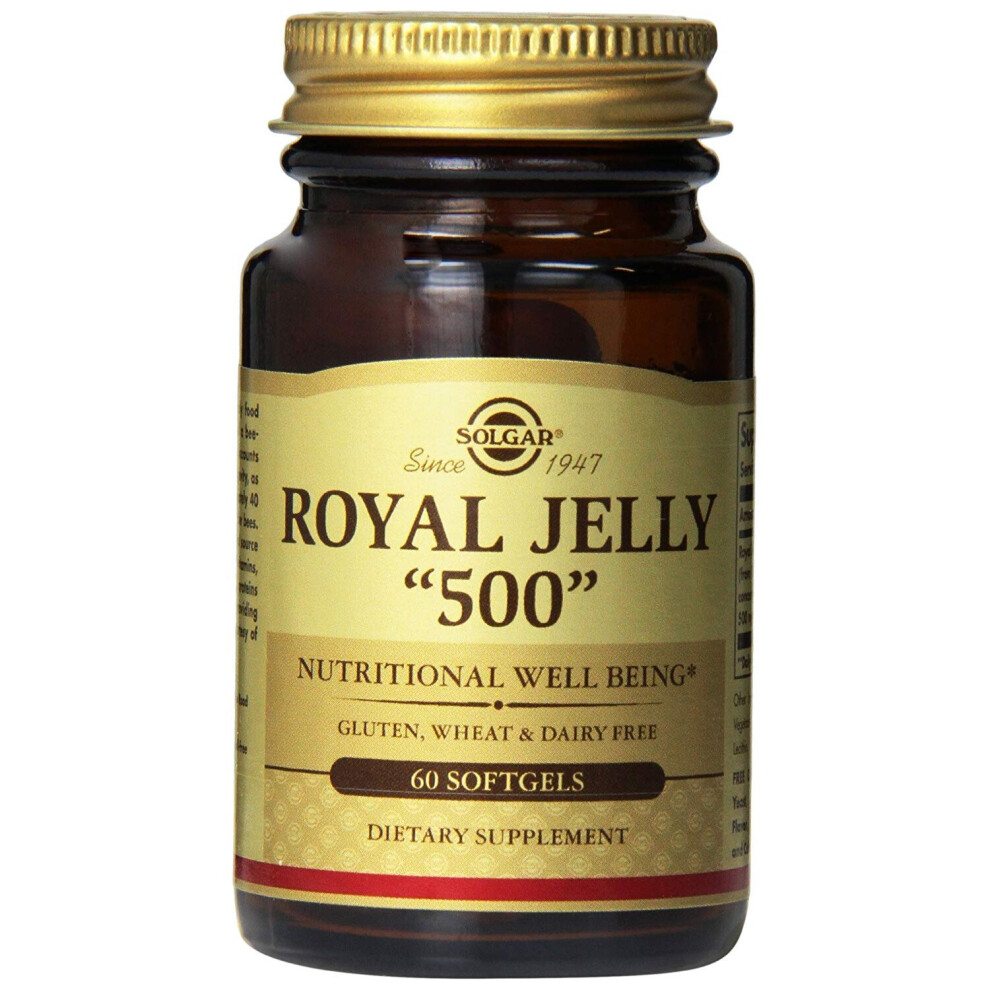 Royal Jelly "500", 60 Softgels Solgar,