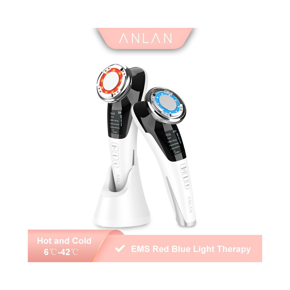 Valtron Light Ems Facial Massager Led Therapy Sonic Vibration Wrinkle Removal