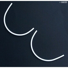 No.100 5 Pairs of Plastic Bra Under Wire - Children Size XS