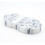 A Roll of Fold Woven Size Label Tabs White, 500pcs (XXL) 1