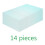 Living And Home Polycarbonate 4mm Sheets Greenhouse Replacement Clear Twinwall Panel Pack of 14 6