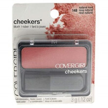 Covergirl, Cheekers Blush, 148 Natural Rose, 0,12 oz (3 g)