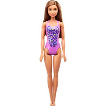Barbie Beach Doll - cheetah Print