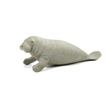 Safari Ltd. Manatee Figur Figur - Detaljerad 6" Plastmodell - Rolig Lärande Lek för Barn 3+