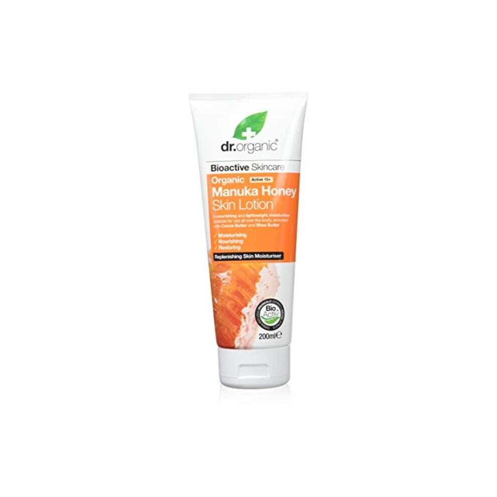 Dr.Organic Natural Organic Manuka Honey Skin Lotion 200ml by Dr. Organic