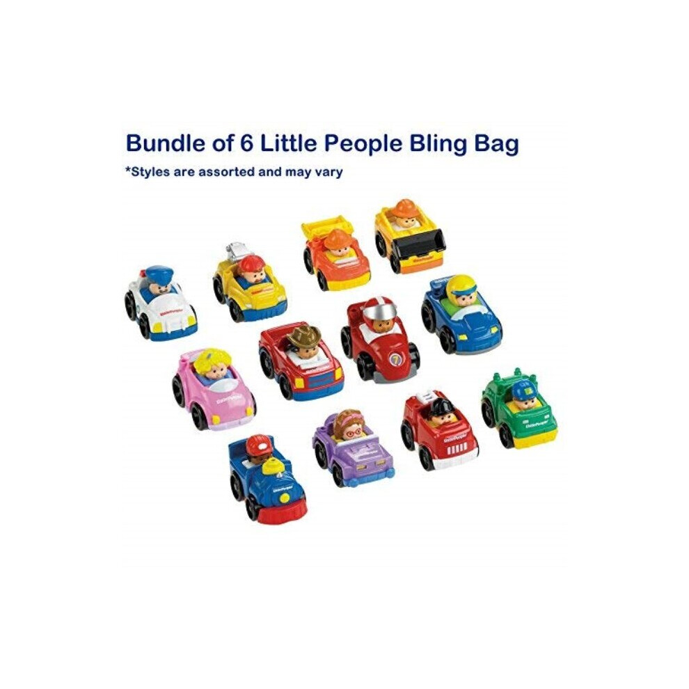 Little People Wheelies Vehicles - 6 Pack