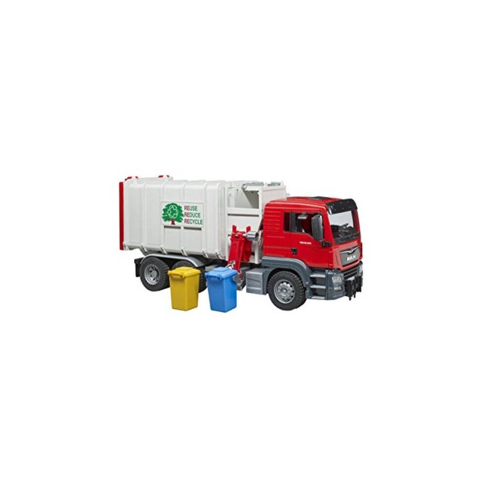 Camion poubelle     chargement lat   ral Bruder Man TGS - V   hicules-Jouets
