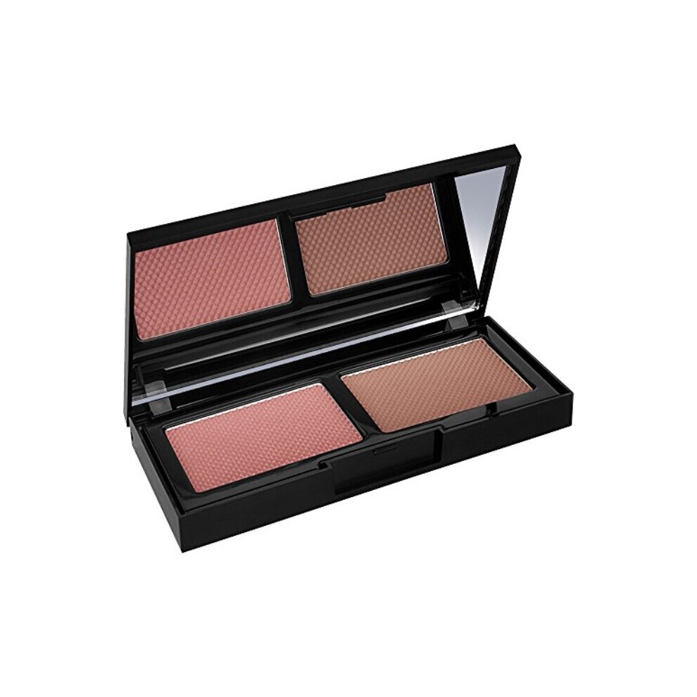 Mii Cosmetics Bronze Double Delight Blush & Palette 2 X 4G - 01 Revel & Glow