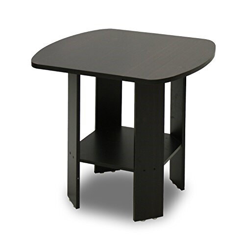 Furinno Simple Design End/SideTable Espresso