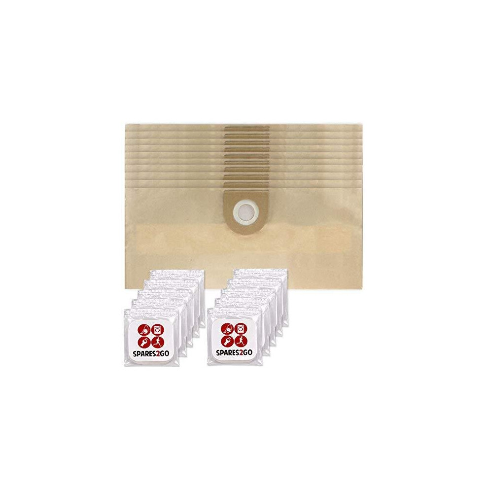 Spares2go Vacuum Cleaner Bags Compatible With Vax Pro V100 Powa Rapide 6121 6131T 6151F 6151T 7131 (Pack Of 10) + Fresheners