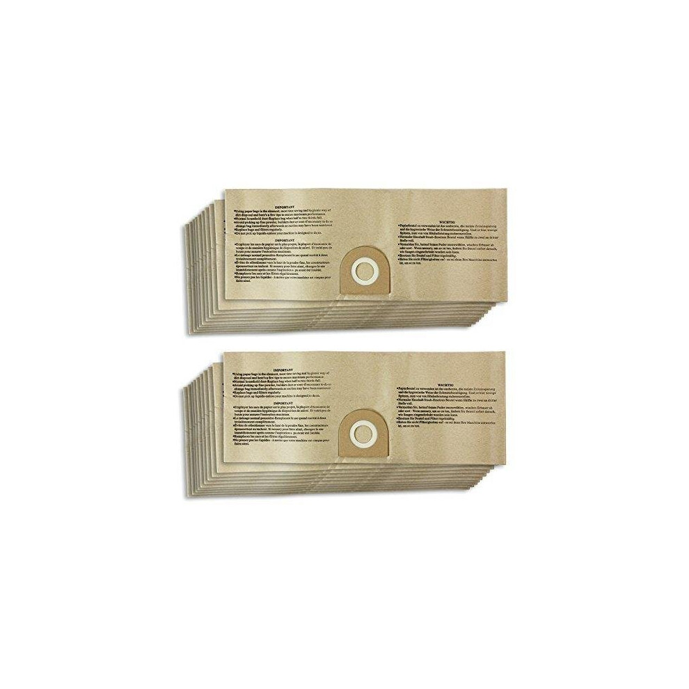 Vacuum Cleaner Bags compatible with VAX Rapide 5110 5120 5130 5140 VCC-08 VCC-02 08 2000 (Pack of 20)