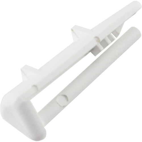 SPARES2GO Basket Rear Rail Cap Runner for Leisure DWLT48 DWLT65 Dishwasher