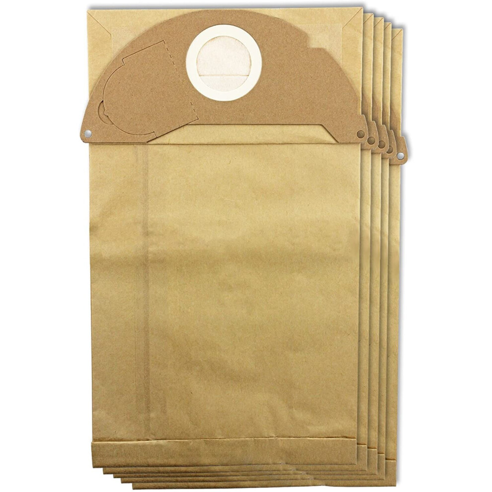Spares2go Strong Dust Bags For Karcher A2074pt Wd2250 A2003 Vacuum Cleaners (Pack Of 5)