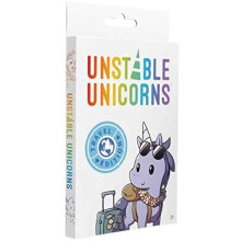 Unstable Unicorns: Travel Edition – 82-Card Travel-Size Card Game for 2-4 Players (30–45 Minutes)