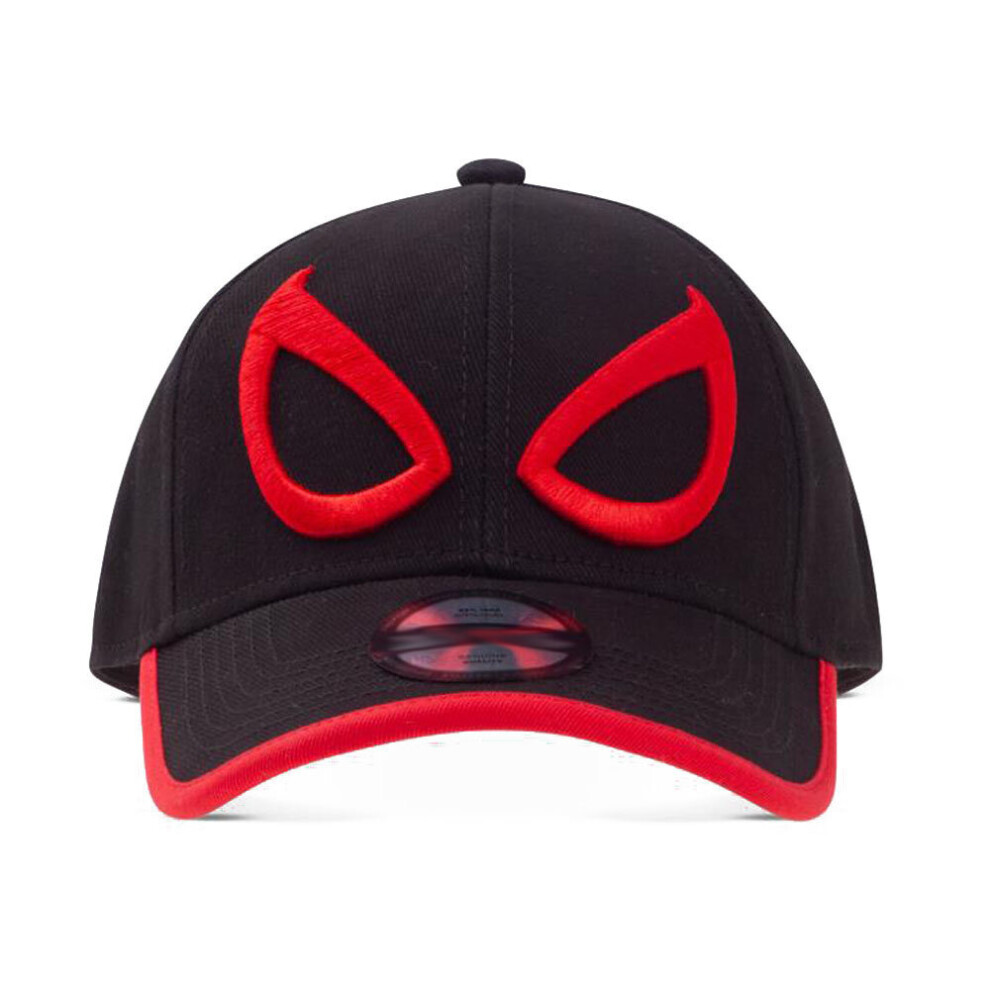 Marvel Spider-Man Minimal Eyes Baseball Cap Unisex Ba030550spn Ba030550spn Black/Red