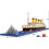 1860Pcs Titanic Shape Model Building Blocks Model Construction Kit 4