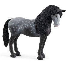 Schleich Horse Club Pura Raza Espaola Hengststute Figur detailliertes Pferdespielzeug mit geschecktem grauen Fell, langlebig f r Bildung und fa