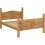 Seconique Corona King 5ft Bed Frame High Foot End Distressed Waxed Pine 2