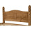 Seconique Corona King 5ft Bed Frame High Foot End Distressed Waxed Pine 6
